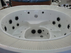 Переливной СПА бассейн (чаша) Joyee Melbourne круглый 240х105 см